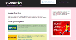 Desktop Screenshot of 91minutos.com